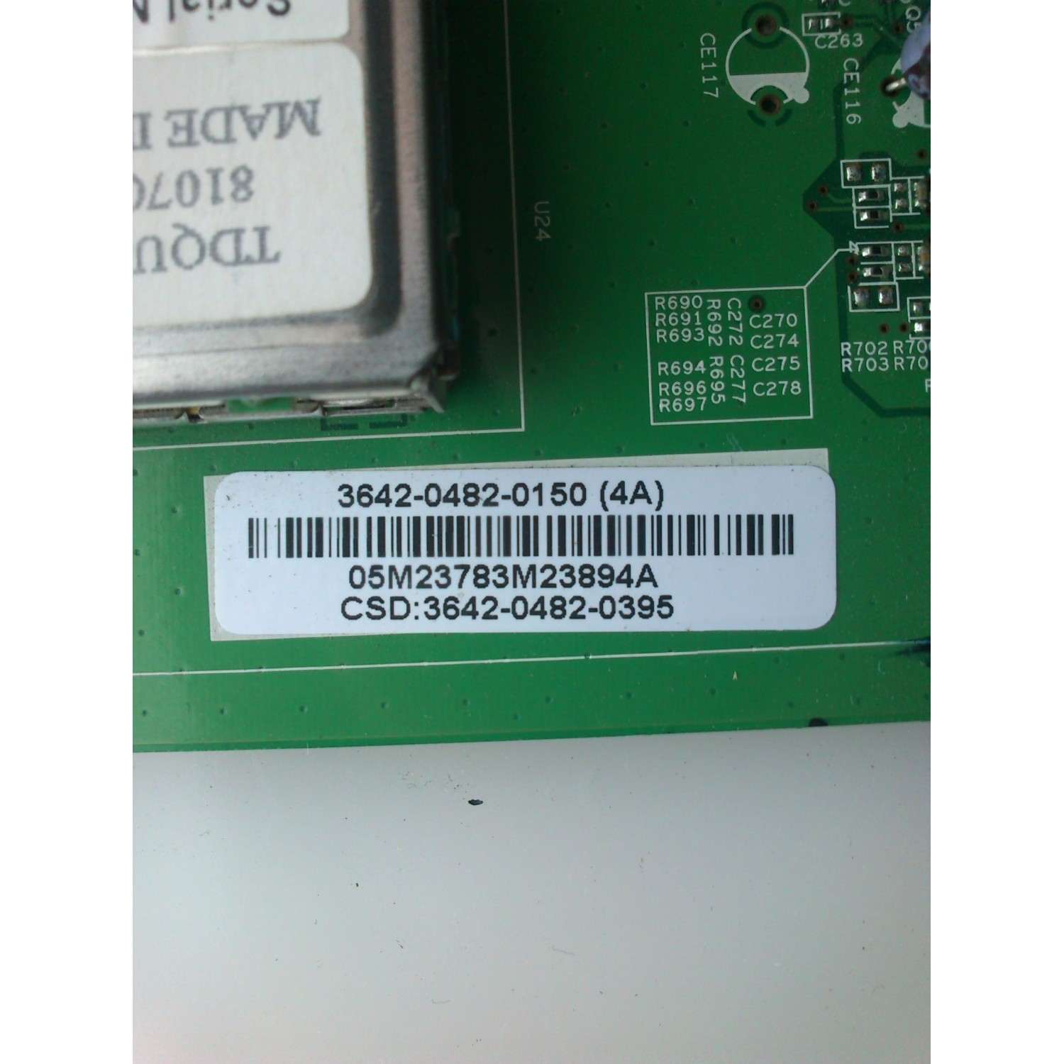 MAIN / VIZIO 3642-0482-0150 / 0171-2272-2604 / MODELO VO42LFHDTV10A / PANEL LC420WU5-SLA1 - Imagen 2